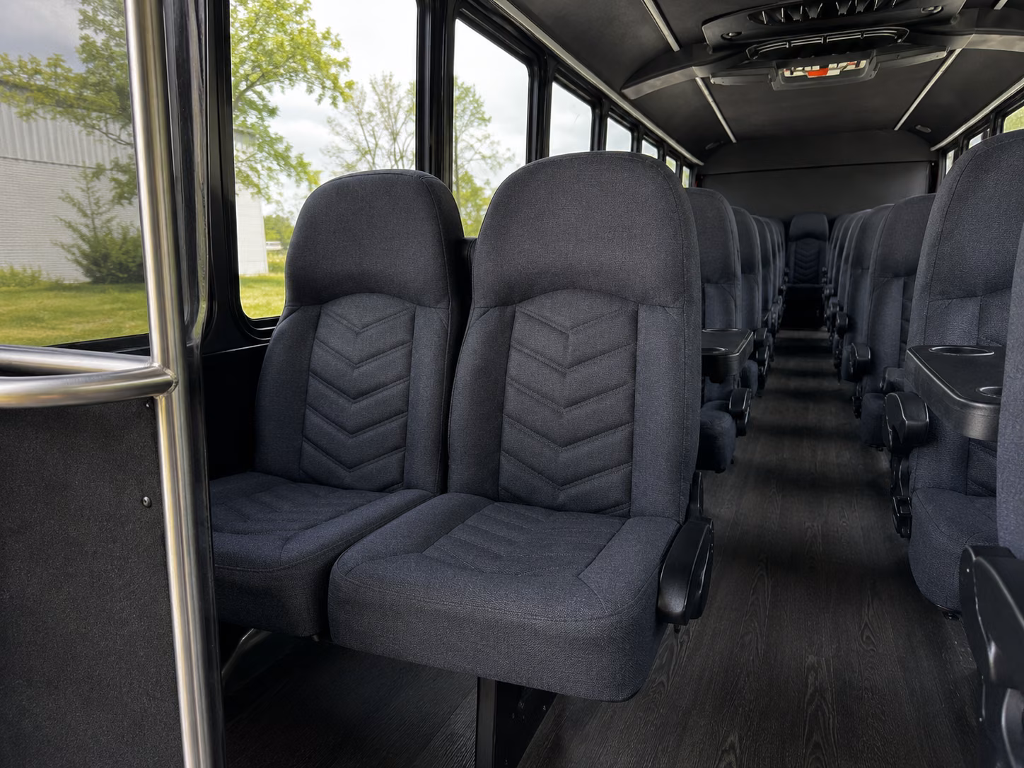 costa mesa 20 passenger minibus inside