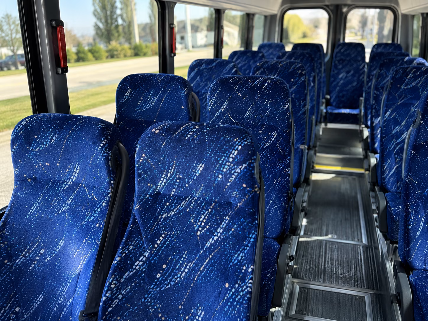 costa mesa 20 passenger minibus interior