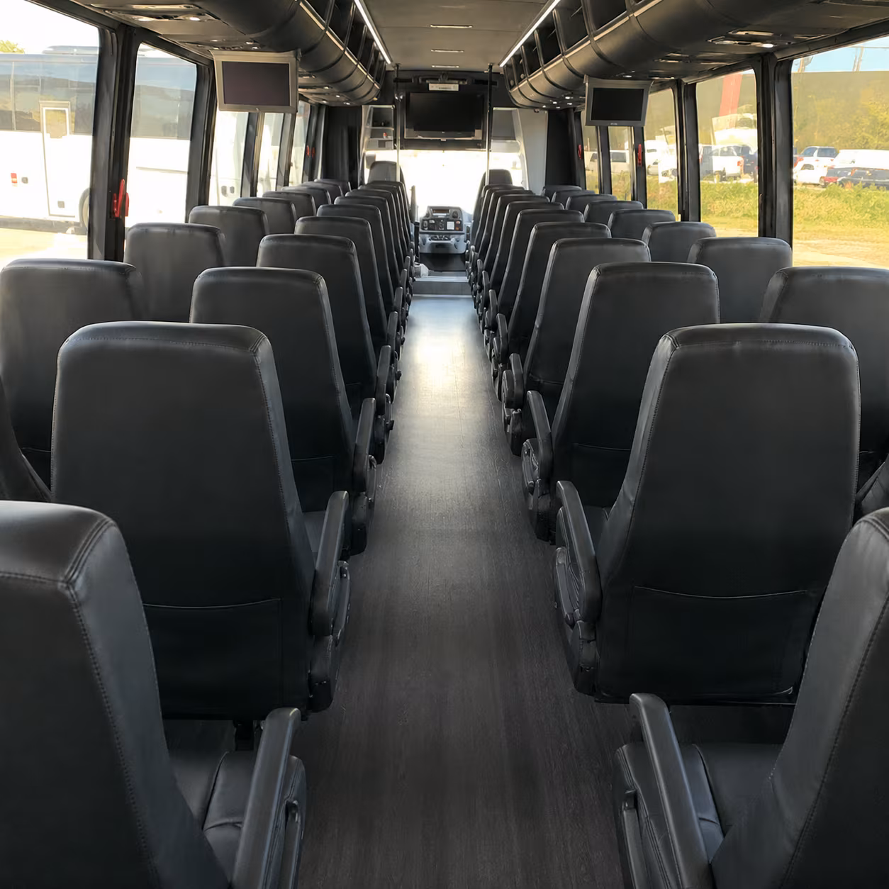 costa mesa 25 passenger minibus interior