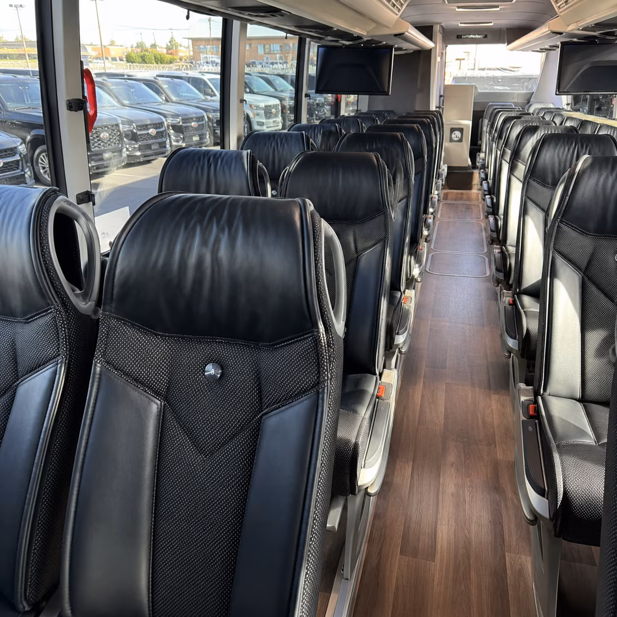 costa mesa religious group transportation onboard seating