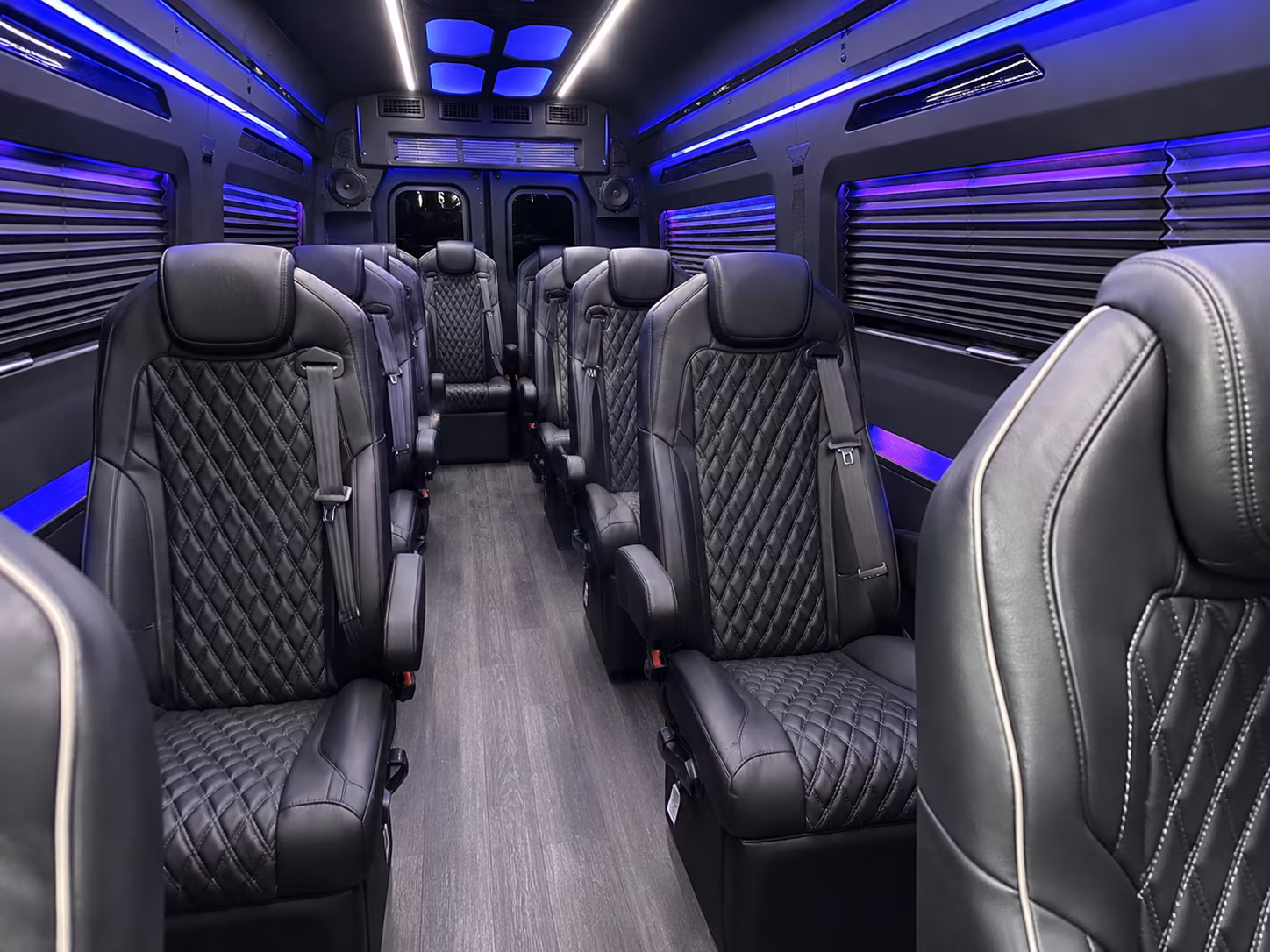 costa mesa sprinter van with driver interior