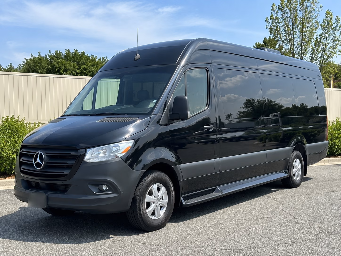 costa mesa sprinter van with driver