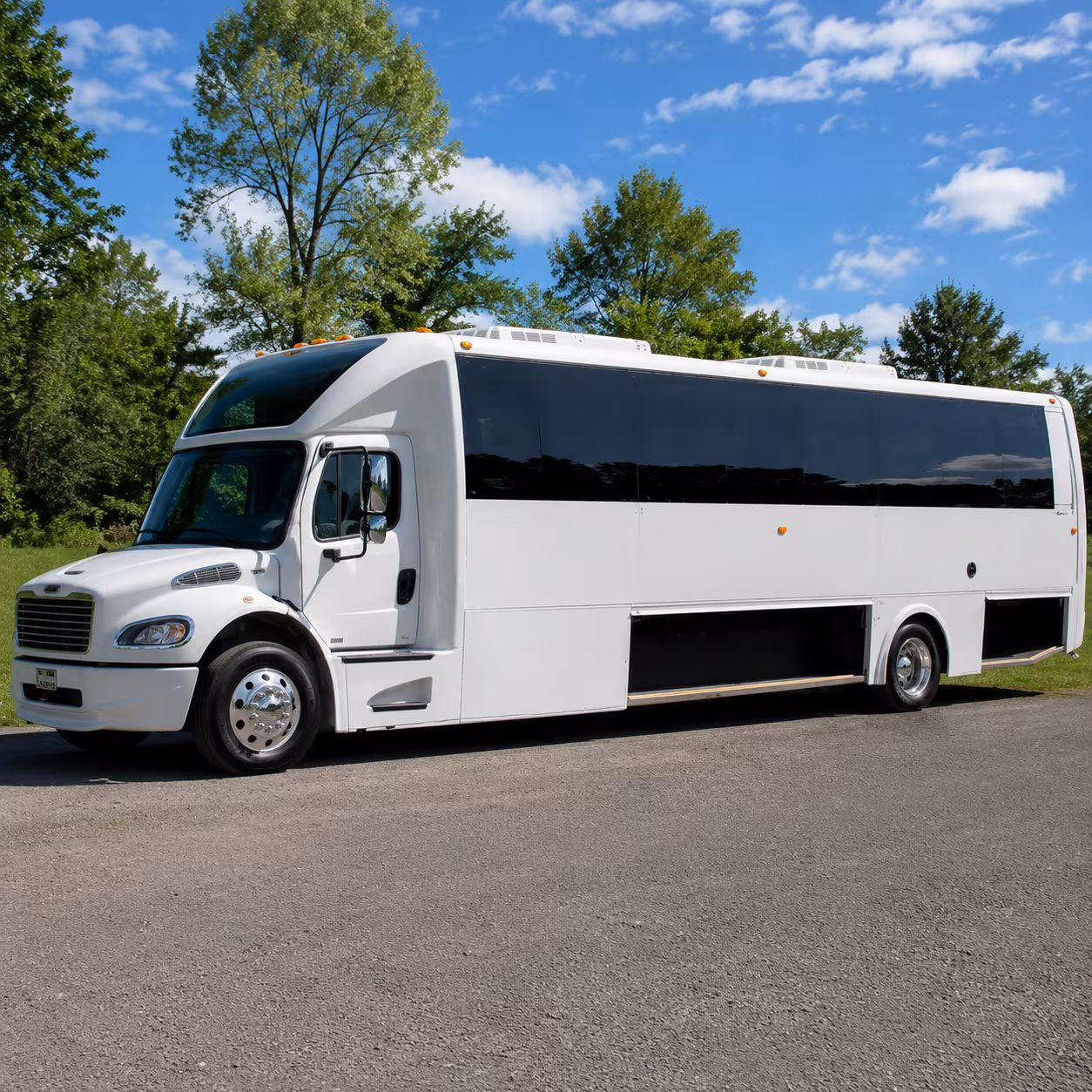 costa mesa wedding party bus rental