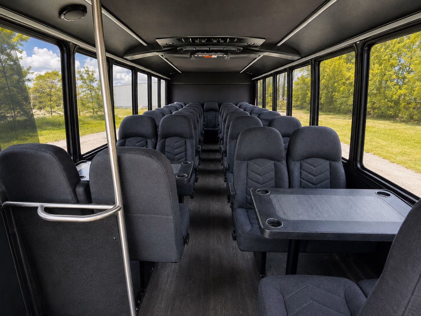costa mesa wedding transportation onboard seating