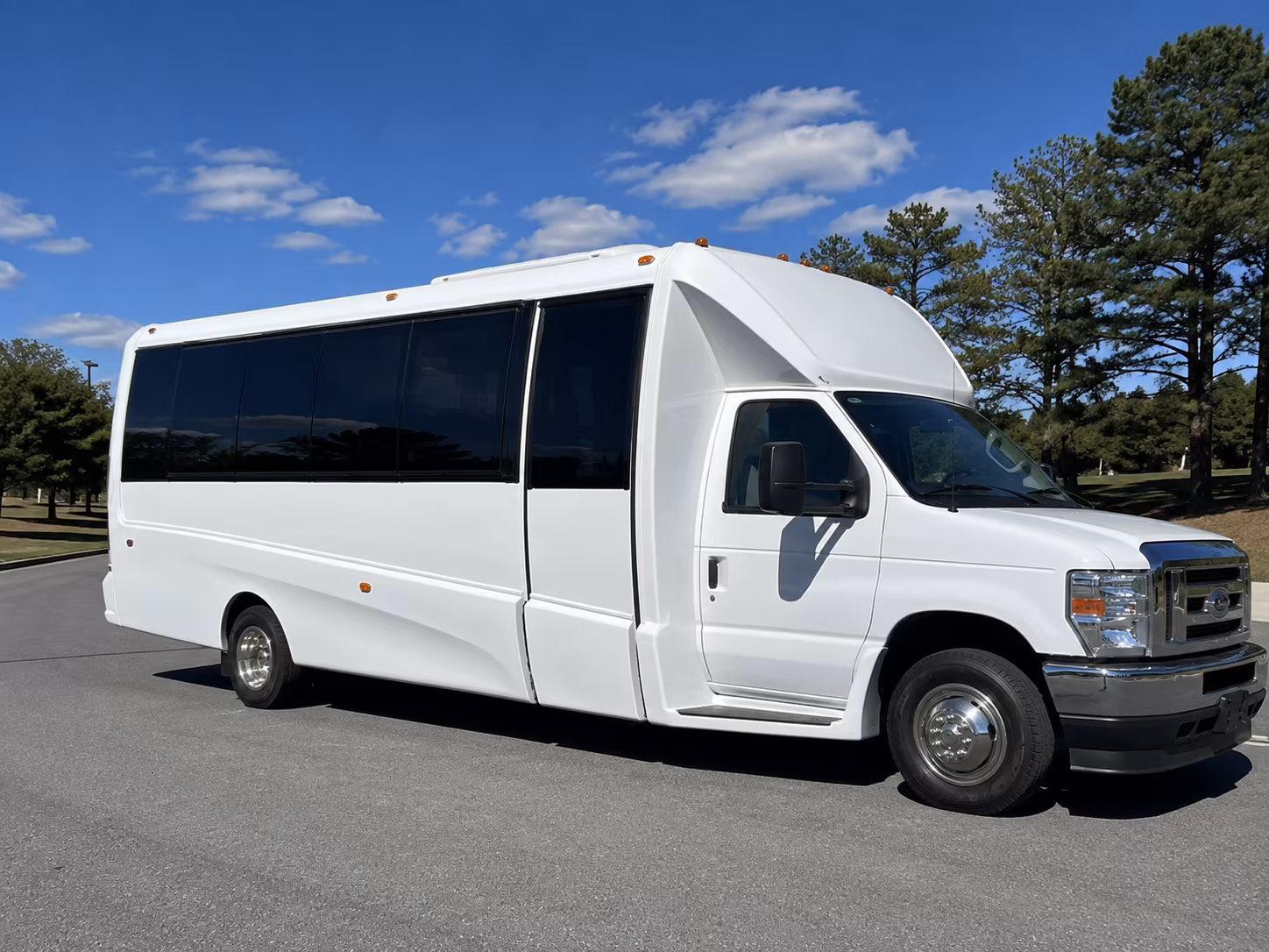 ducks games party bus rental