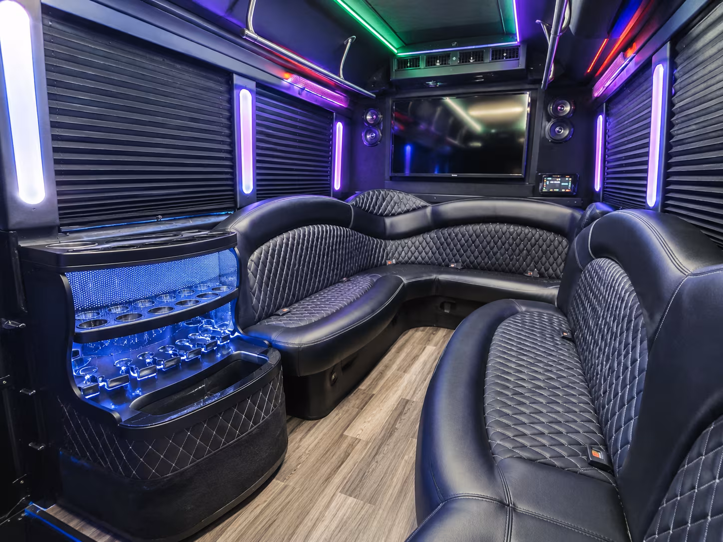 holiday party bus rental