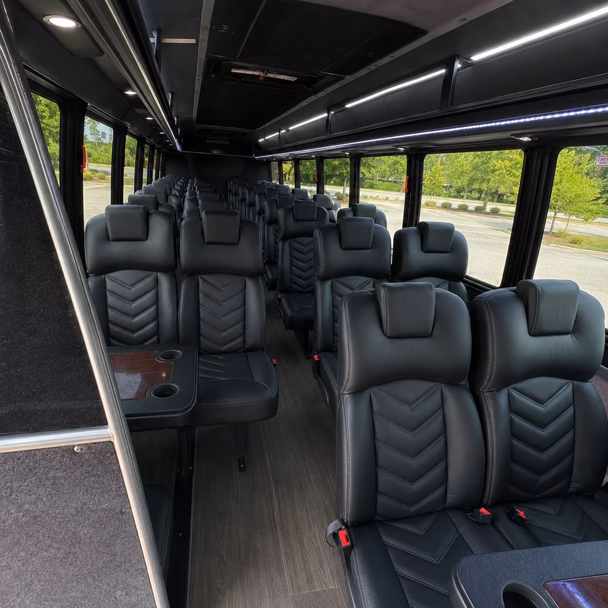 how is a bus rental actually priced in costa mesa