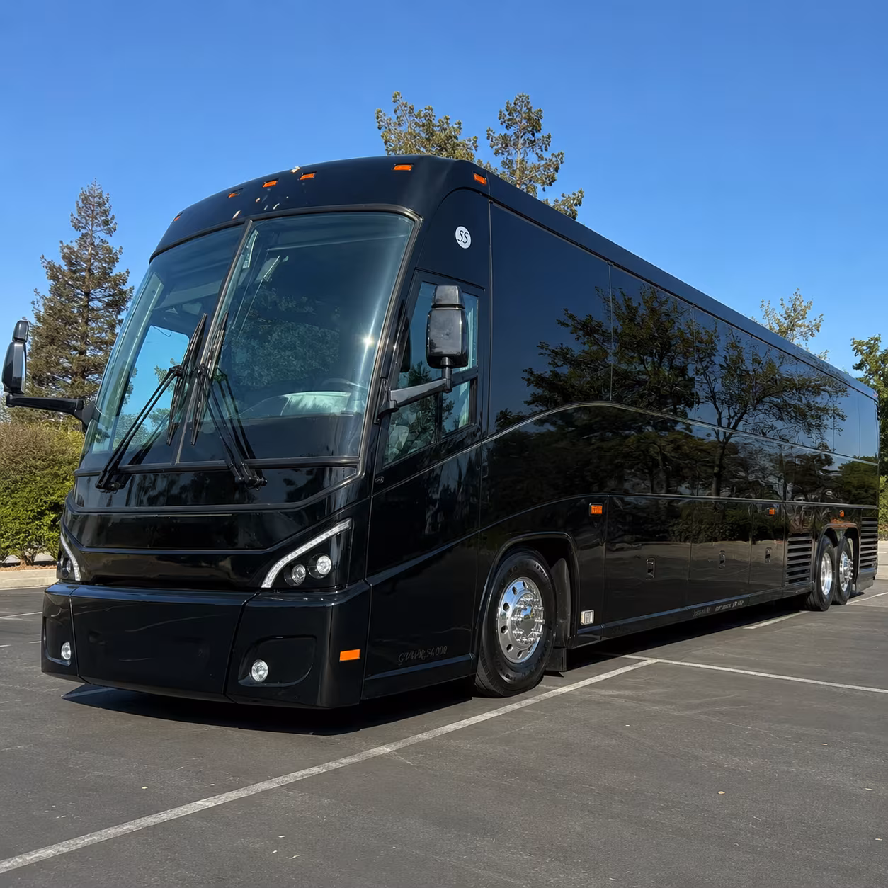 lax group shuttle buses and charter bus transfers from costa mesa
