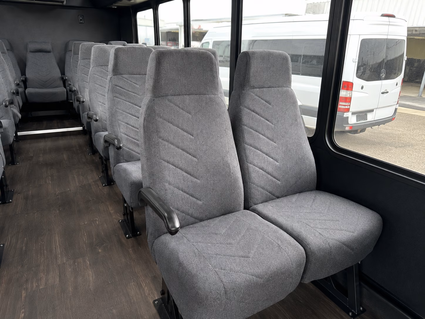minibuses for smaller concert groups heading to oc and la venues