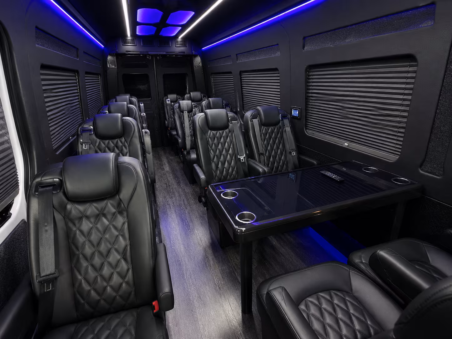 sprinter vans and limos for costa mesa bridal party pickup runs